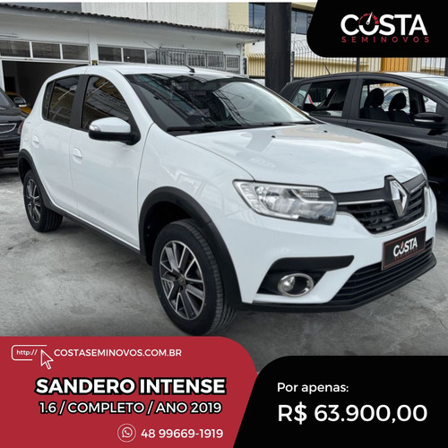 Renault Sandero SANDERO Intense Flex 1.6 16V 5p Aut.