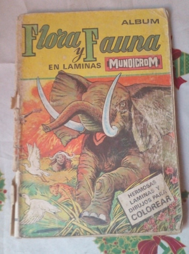 Álbum Flora Y Fauna Mundicrom Completo