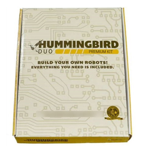 Hummingbird Duo Kit Premium, Kit De Robótica De Birdbrain Kit Amarillo