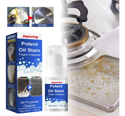 Limpiador Espumoso De Manchas De Aceite Pesado X Cleaner Par