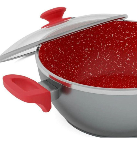 Panela Philco Ppn24a Redstone Com Tampa De Vidro 4,6l
