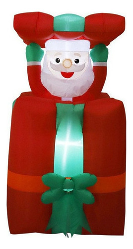 Led Inflable De 5 Pies Para Levantar Papá Noel, Navidad, Dic