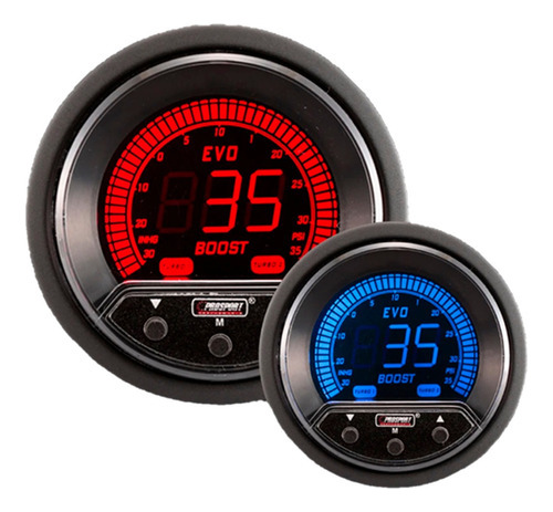 Reloj Controlador De Turbo Electrónico 52mm Evo Ar Prosport