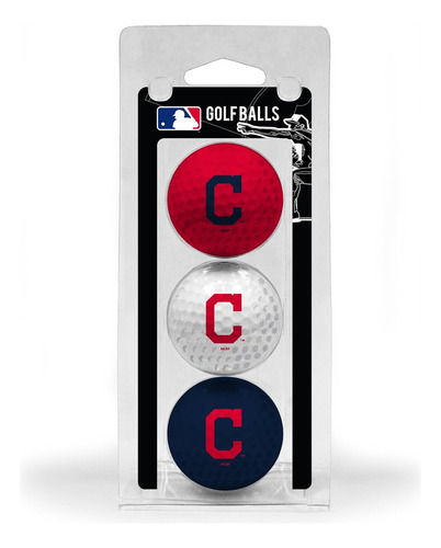 Mlb Regulation Size Golf Balls, 3 Pack, Full Color Dura...