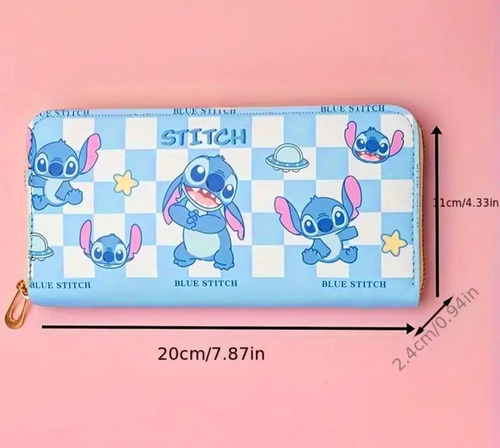 Carteras Largas Para Dama (disney-sanrio) Stitch Baby Pu