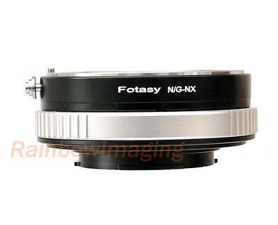 Lente Nikon G Afs Samsung Nx2000 Nx1000 Nx210 Nx200 Adaptado