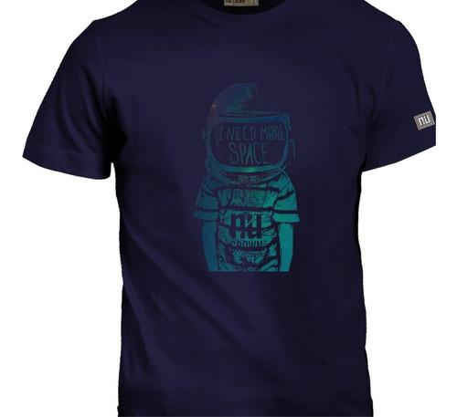 Camiseta 2xl - 3xl Need More Space Astronauta Inp Zxb