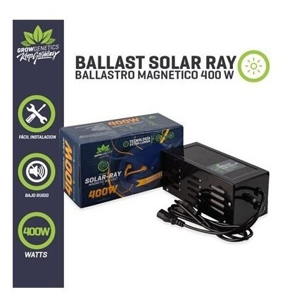 Ballast Solar Ray 400w - Plug And Play - Grow Genetics