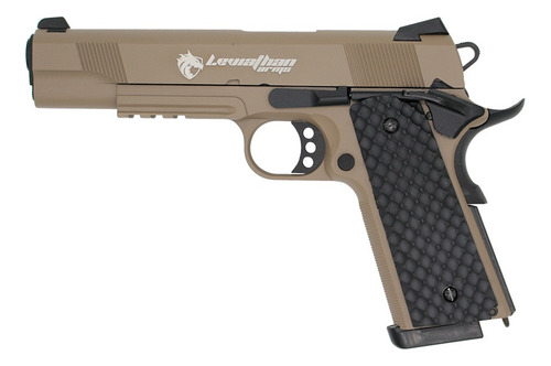 Pistola Airsoft Leviathan Arms 1911 Meu Tan / Redspot_cl