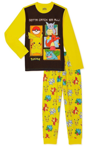 Pijama Pokémon Importada Niño