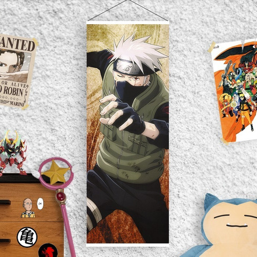 Imagen 2 de 6 de Lonas De Naruto Personajes Grosos X 3 Para Colgar - Animeras