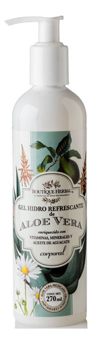  Gel 97%  Aloe Vera Orgánico Hidratante (corporal) Fragancia Fresca Tipos De Piel Mixta