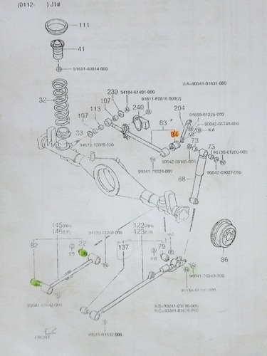 Buje Barra Control Superior Terios 02 07 Daithasut Original 