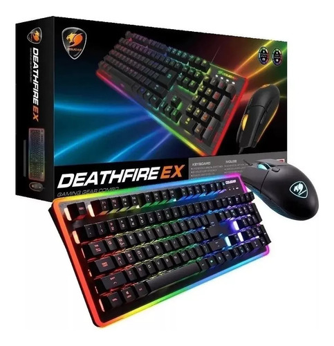 Cougar Combo Teclado Mouse Deathfire Ex