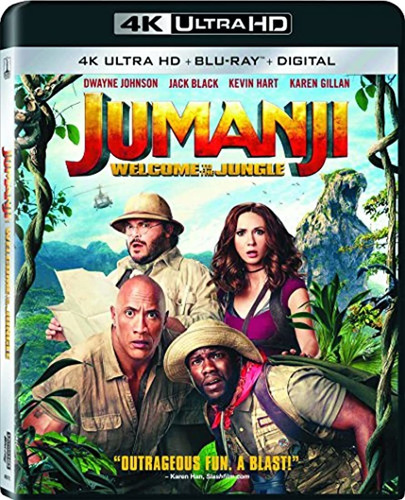 Jumanji: Bienvenido A La Jungla 4k Ultra Hd Blu-ray Digital