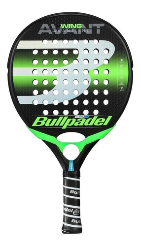 Pala de pádel Bullpadel Wing Avantline 2019 color negro/verde