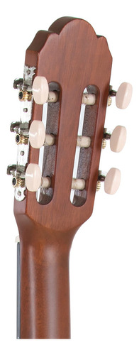 Gewa Vg500.124 Guitarra Zurda 3/4 Tercerola P/ Adolescente Color Marrón Claro