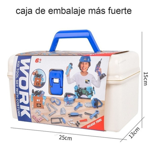 2024 Juguete Caja De Herramientas Taladro Accesorios Bebé