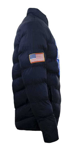 Imagen 3 de 5 de Chamarra Invierno Hombre Nasa 100% Original Azul Rey