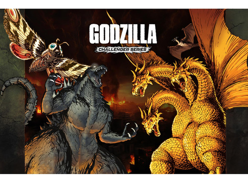 Godzilla Y Mothra Deck 2 Barajas Listo Para Jugar