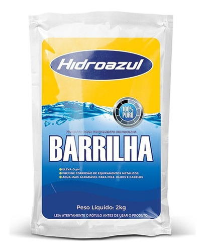 Barrilha Hidroazul 2kg