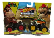 Comprar Monster Trucks Super Mario  Donkey Kong & Bowser 