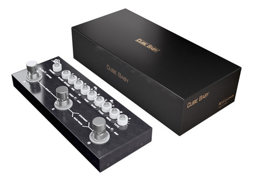 Pedal Multiefeitos De Guitarra Cube-baby Preto