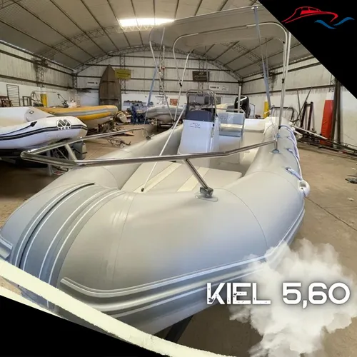 Gomón Semirrigido Kiel 5,60 Con Motor Mercury 115 Elpt 4t