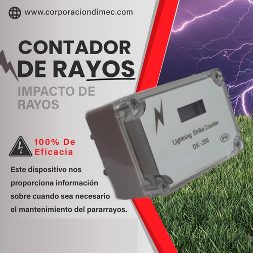 Imagen 6 de 10 de Kits Con Pararrayos Ionizante Nova Captor 30. 35m De Radio