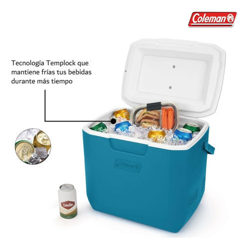 Hielera Coleman 5879 30 Qt Azul