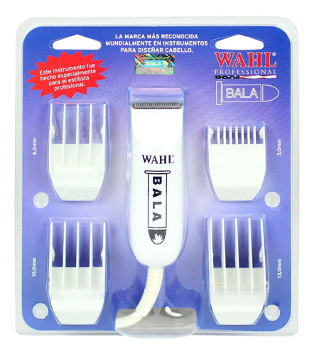 Máquina Para Cortar Cabello Peanut Bala 8687077 Wahl Color Blanco
