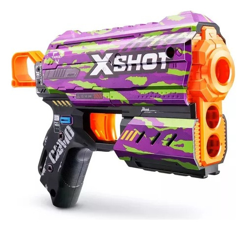 Pistola Lanza Dardos Zuru X Shot Skins Flux Crucifier