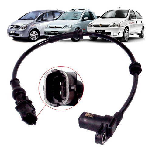 Sensor Abs Corsa Meriva Montana 2008 2009 2010 2011 2012