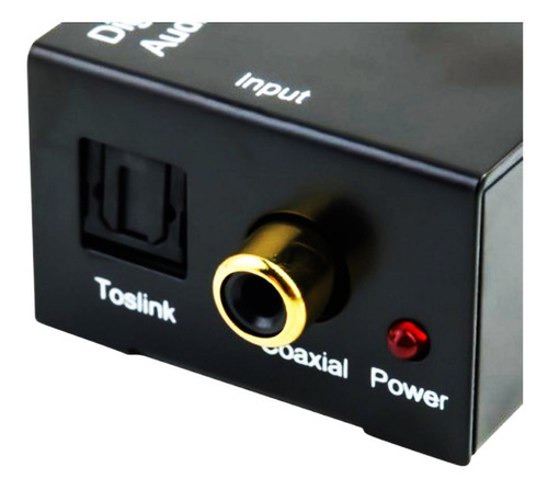 Conversor Adaptador De Audio Digital Óptico A Rca