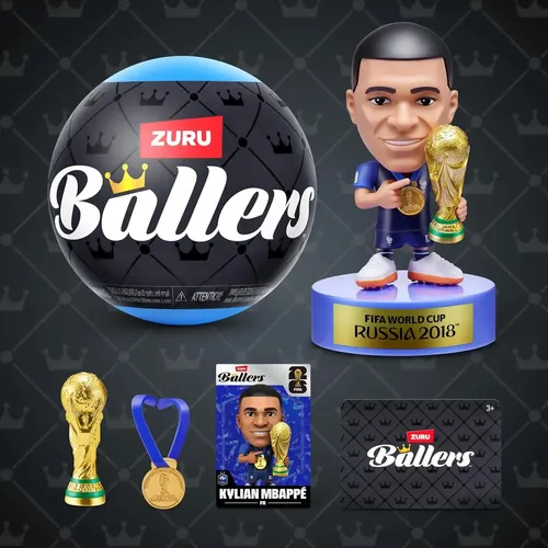 Z Zuru Ballers Fifa World Cup Fut 2026 Pack 3 Com Médio Z