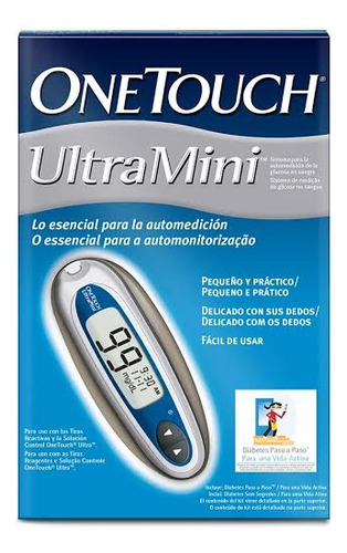 One Touch Glucómetro Ultra Mini Kit Con Lancetas Y Tiras 