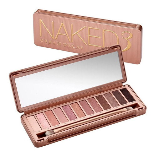 Urban Decay Naked3 Eyeshadow Palette, 12 Versatiles Tonos Ro