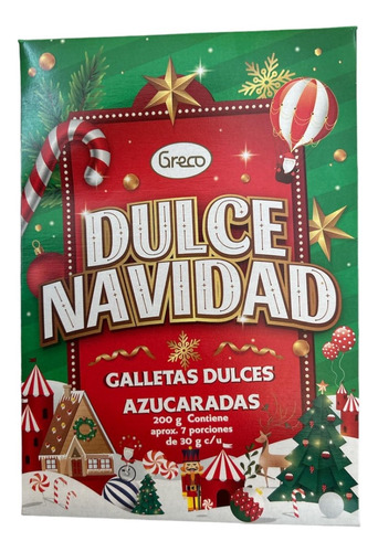 Galletas Dulce Navidad 200g Unidad