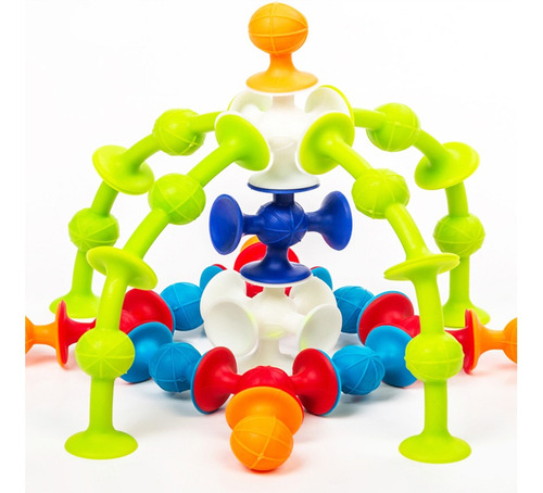 Brinquedos De Costura De Ventosa Infantil 58pcs