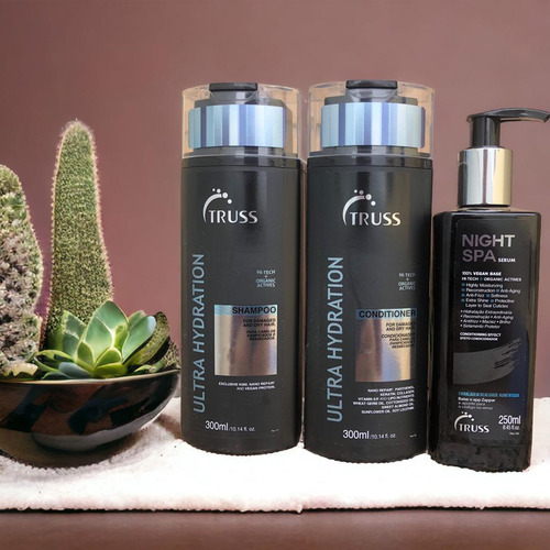 Ultra Hydration Shampoo Condicio 300ml Night Spa 250ml Truss