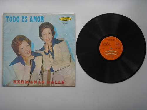 Lp Vinilo Hermanas Calle Todo Es Amor 1976