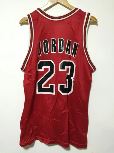 Nba Chicago Bulls #23 Michael Jordan Champion Nba Jersey 44
