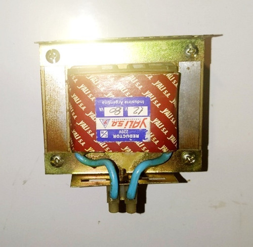 Transformador De 110v~ A 12v~ 80va.