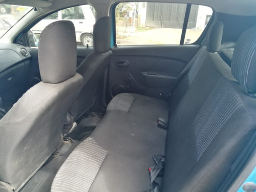 Renault Sandero Expression 2016 Azul Nafta 1 Mano