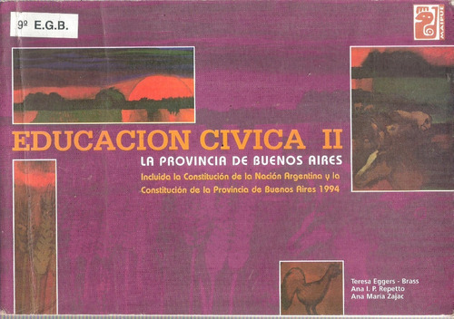 Educación Cívica 2. La Provincia De Buenos Aires, Maipue