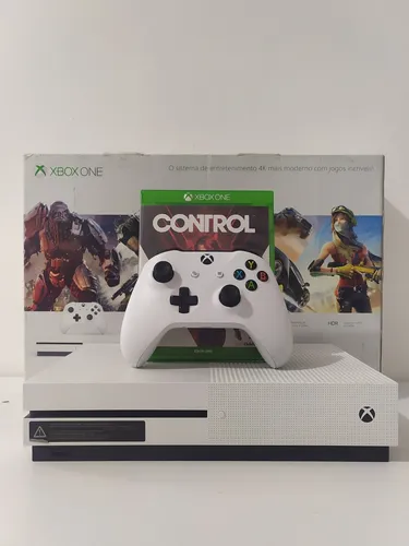 Microsoft Xbox One S 1TB Seminovo Usado Completo na Caixa + Garantia