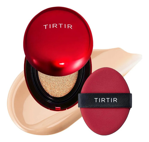 Máscara Novotirtir Red Cushion Foundation Maquiagem Coreana