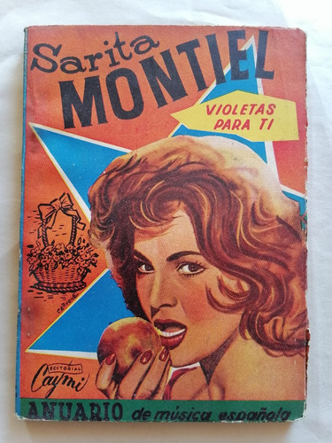 Sarita Montiel Violetas Para Ti Libro Antiguo