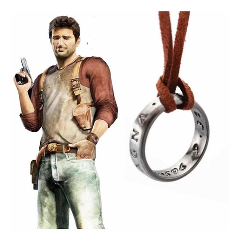 Colar Anel Uncharted Nathan Drake