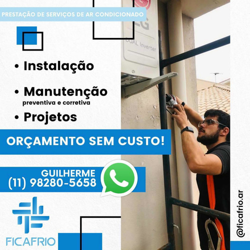 Imagem 1 de 4 de Instalação De Ar Condicionado A Partir De R$600,00